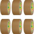 tesa ecoLogo Klebeband Packband Papier braun 50m x 50mm | 6er Pack Thumbnail 1