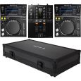 Pioneer DJ XDJ-700 2er + DJM-250MK2 + FLT-450SYS Flightcase Thumbnail 1