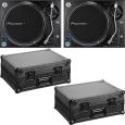 Pioneer PLX-1000 Turntable 2er + Zomo Flightcase 2er SET Thumbnail 1