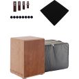 Klanginitiative Cajon PROfession + Tasche + Sitzpad + MultiClap Thumbnail 1