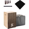Schlagwerk CP150 X-One Vintage Walnut + Tasche + Sitzpad + MultiClap Thumbnail 1