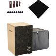 Schlagwerk CP4006 Cajon la Peru Night Burl+ Tasche + MultiClap Thumbnail 1