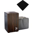 Schlagwerk CP432 Cajon 2 in One Deluxe Makassar + Bag + Pad Thumbnail 1