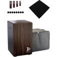 Schlagwerk CP432 Cajon 2 in One Deluxe Makassar + Bag + Pad + MultiClap Thumbnail 1
