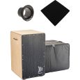 Schlagwerk CP5003 Precise OS Black Silver + Tasche + Sitzpad + Bass Tube Thumbnail 1