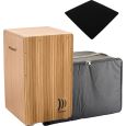 Schlagwerk CP4011 Cajon la Peru Zebrano + Tasche Thumbnail 1