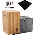Schlagwerk CP4011 Cajon la Peru Zebrano + Tasche + MultiClap Thumbnail 1
