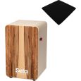 Sela Cajon CaSela Pro Satin Nuss SE-010 + Sitzpad Thumbnail 1