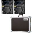 Pioneer XDJ-700 DJ Player 2er Set + Haubencase Thumbnail 1