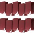 STAR 662-1-R Notenmappe A4 22 x 31 elegantes Kunstleder rot 10er SET Thumbnail 1