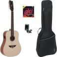VGS RT-10-12 E NS Root 12-Saitige Westerngitarre + Gigbag + Tuner + Saiten Thumbnail 1
