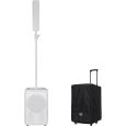 RCF EVOX JMIX8 WH Weiß + Cover Trolley Thumbnail 1