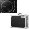 Pioneer DJ PLX-500 K Schwarz Turntable + Case Thumbnail 1