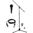 KORN USB Mikrofon + Kabel + Ständer SET 2 - Plug & Play Thumbnail 1