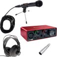 Focusrite Scarlett Solo 3rd Gen Podcast Set Thumbnail 1