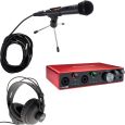 Focusrite Scarlett 8i6 3rd Gen Podcast Set Thumbnail 1