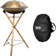 Sela Harmony Handpan Cis Kurd Stainless Steel + Bag + Ständer Thumbnail 1