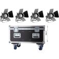 STAGG King PAR 60 Watt RGB COB LED 4er Set + Truhencase Thumbnail 1