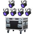 Chauvet DJ EVE P150 UV 6er Set inkl. Transportcase Thumbnail 1