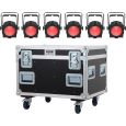 Chauvet DJ EVE P130 RGB 6er Set inkl. Transportcase Thumbnail 1