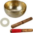Klangschale 475-525g + Wollfilzring + Schlägel Set Thumbnail 1