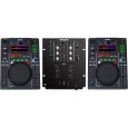 Gemini MDJ-600 Doppelpack + Numark M 2 black DJ Set Thumbnail 1