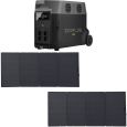EcoFlow Delta Pro + 2x EcoFlow 400W Solar Panel Thumbnail 1
