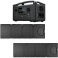 EcoFlow River +2x EcoFlow 110W Solar Panel Thumbnail 1