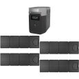 EcoFlow Delta + 4x EcoFlow 110W Solar Panel Thumbnail 1