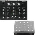 OMNITRONIC TRM-402 4-Kanal Rotary-Mixer + Staubschutzcover Thumbnail 1