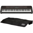 Yamaha PSR E360 DW Dark Walnut Keyboard + Abdeckhaube Thumbnail 1
