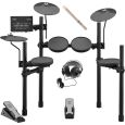 Yamaha DTX402K E-Drum Set + Studiokopfhörer + Drumsticks Thumbnail 1