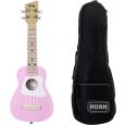 Loog Ukulele für Kinder pink + KORN Gigbag f. Sopran-Ukulele Thumbnail 1
