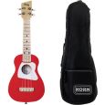Loog Ukulele für Kinder rot + KORN Gigbag f. Sopran-Ukulele Thumbnail 1