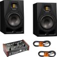 ADAM Audio A7V + Palmer Monicon L Monitorcontroller + Kabel Thumbnail 1