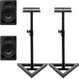 Pioneer DJ DM-50D-BT Schwarz Studiomonitor Stativ Set Thumbnail 1