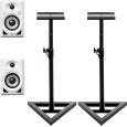 Pioneer DJ DM-40BT-W Studiomonitor Stativ Set Thumbnail 1