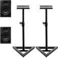 Pioneer DJ DM-40D-BT Schwarz Studiomonitor Stativ Set Thumbnail 1