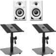 Pioneer DJ DM-40BT-W Studiomonitor Tischstativ Set Thumbnail 1