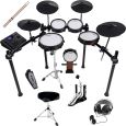 Alesis Crimson III Kit E-Drum Set + KH + DS + FM Thumbnail 1