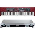 Nord Stage 4 88 + Casebau Case mit Fach für Pedal Thumbnail 1
