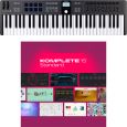 Arturia KeyLab Essential 61 MK3 Black + KOMPLETE 15 Lizenz Code Thumbnail 1