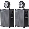 Soundboks Gen 4 Metallic Grey + Lightboks Duo Party Set Thumbnail 1