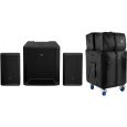 LD Systems Dave 15 G4X aktiv Anlage + BAG SET inkl. Rollbrett Thumbnail 1