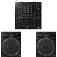 Pioneer DJ DJM-A9 Mixer + PLX-CRSS12 Doppelpack