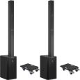LD Systems Maui 11 G3 PA-System schwarz Stereo Set + Rollbrett