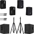 RCF 2.1 PA Set RCF ART 708-A MK V + SUB 702-AS MK III + Cover + Stative + Kabel