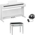Yamaha YDP-146 W Weiß Digitalpiano + Bank + Kopfhörer Set