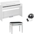 Yamaha YDP-S56 Weiß Digitalpiano + Bank + Kopfhörer Set