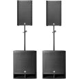 HK Audio LUNAR 115 XA Doppelpack + PORTABLE SUB 118 A